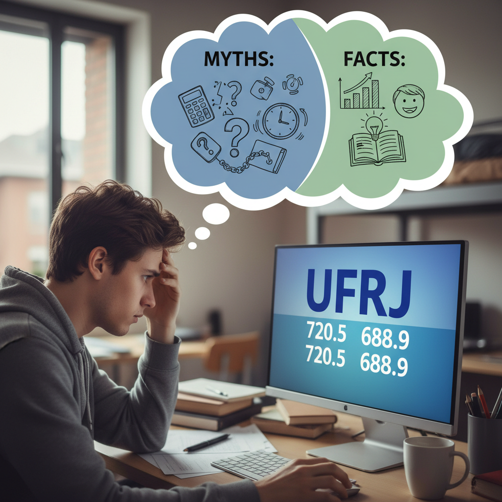 UFRJ: 5 mitos sobre a nota de corte que podem custar sua vaga